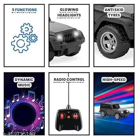 SMART THAR 4X4 REMOTE CONTROL (RECHARGEABLE)